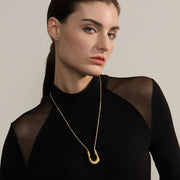 Neriah U-Shape Statement Necklace
